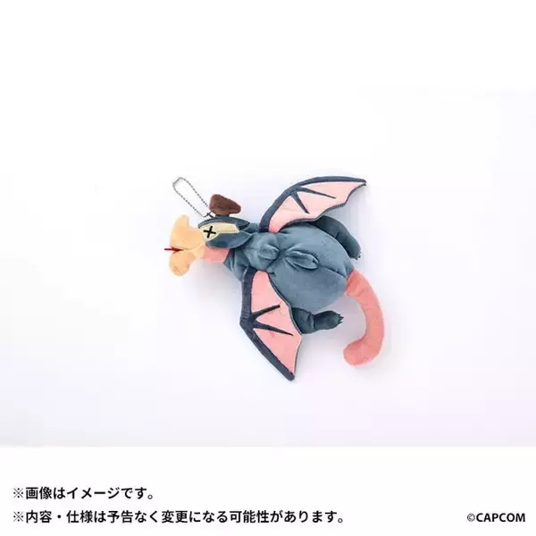 「『モンハンワイルズ』ゲリョスがぬいぐるみポーチに！“死んだふり”をコミカルに再現」の画像