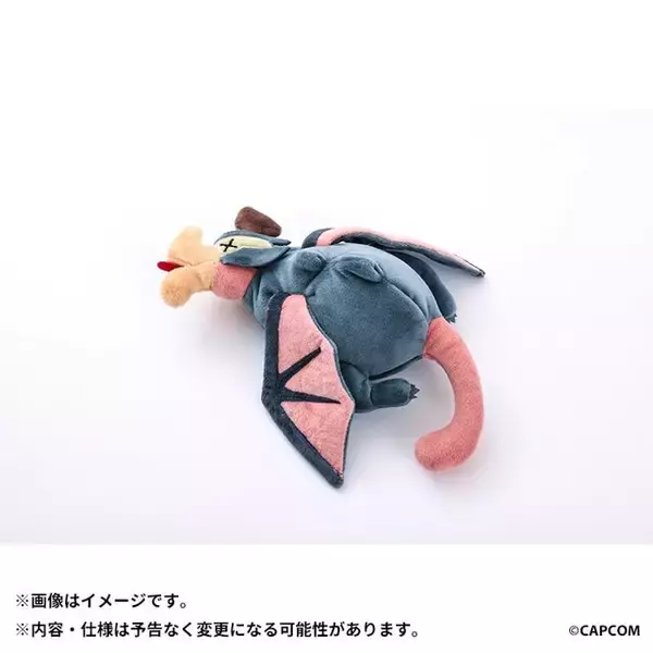 「『モンハンワイルズ』ゲリョスがぬいぐるみポーチに！“死んだふり”をコミカルに再現」の画像