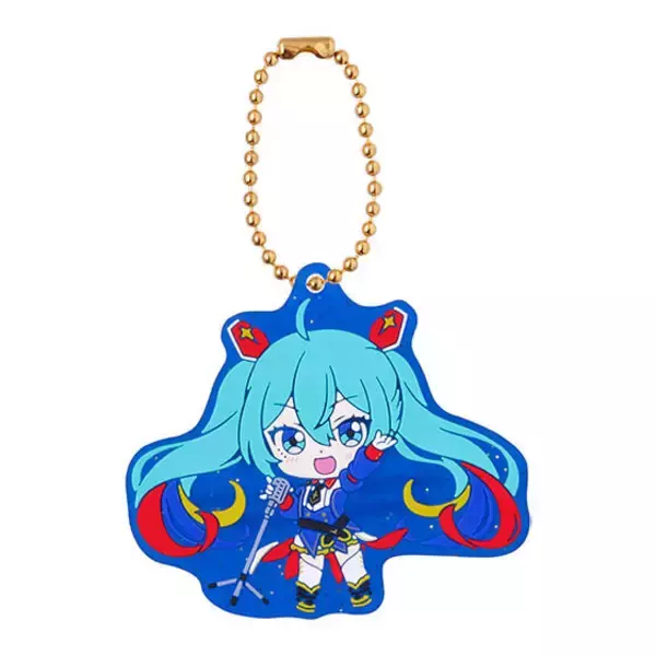 「「ザクII」姿の初音ミクが可愛すぎ…！「機動戦士ガンダム」コラボのスペシャルラバーマスコットが待望の再販」の画像