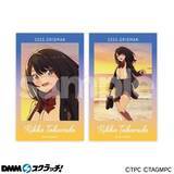 「六花、アカネの“冬制服 ”！「SSSS.GRIDMAN」新規描き下ろしイラストを使用したオンラインスクラッチが販売中」の画像12