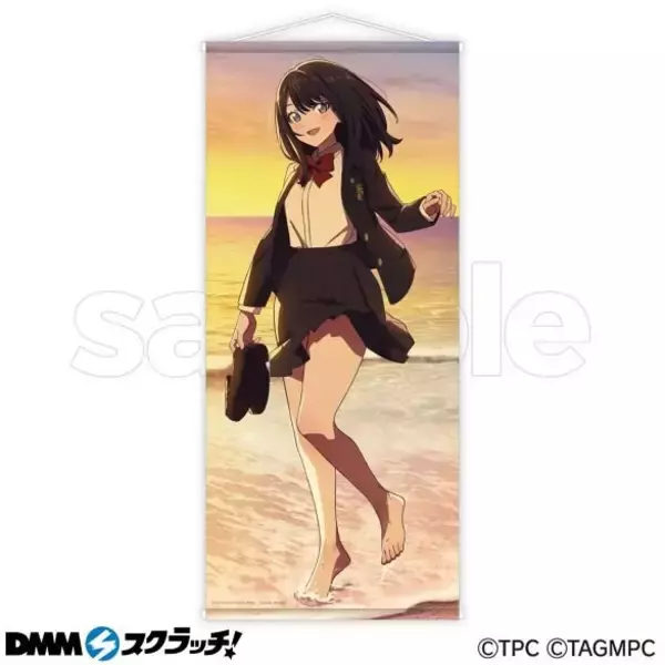 「六花、アカネの“冬制服 ”！「SSSS.GRIDMAN」新規描き下ろしイラストを使用したオンラインスクラッチが販売中」の画像