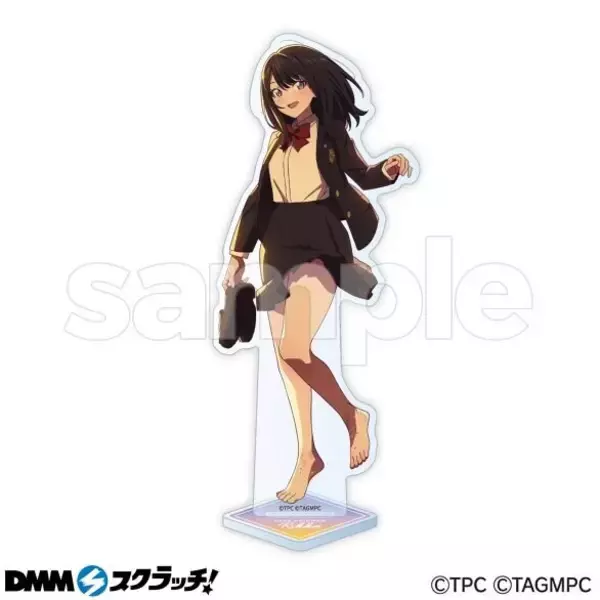 「六花、アカネの“冬制服 ”！「SSSS.GRIDMAN」新規描き下ろしイラストを使用したオンラインスクラッチが販売中」の画像