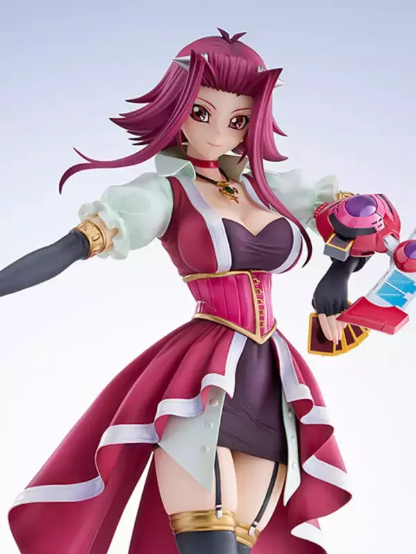 「「遊戯王 5Ｄ's」黒薔薇の魔女「十六夜アキ」がフィギュア化！“世界の誰にも負けない”笑顔パーツ付属ー「ジャック・アトラス」も再受注」の画像