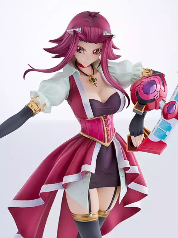 「「遊戯王 5Ｄ's」黒薔薇の魔女「十六夜アキ」がフィギュア化！“世界の誰にも負けない”笑顔パーツ付属ー「ジャック・アトラス」も再受注」の画像
