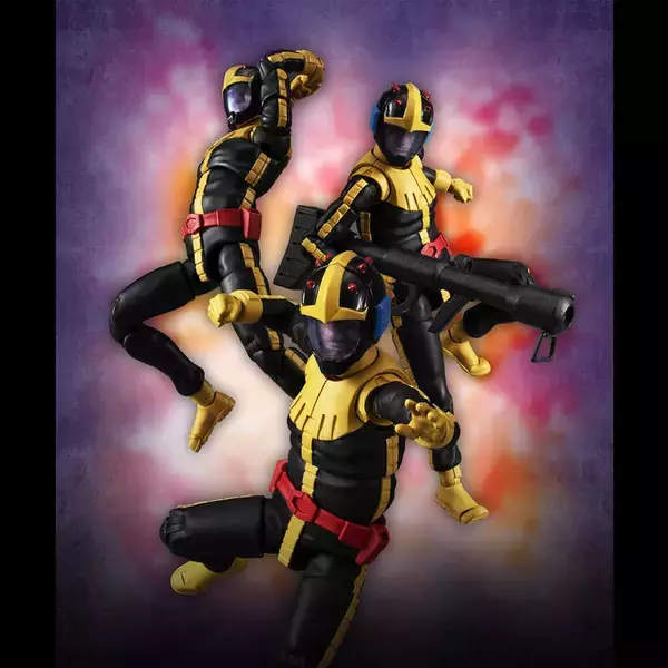 「「ガンダム」ガイア、オルテガ、マッシュたち「黒い三連星」がG.M.G.で立体化！EXセットには「俺を踏み台にしたぁ！？」の表情パーツも付属」の画像