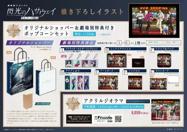 「「閃光のハサウェイ キルケーの魔女」より、HGガンプラ「Ξガンダム［クリアカラー］ 劇場公開記念パッケージ」が劇場にて先行販売！」の画像