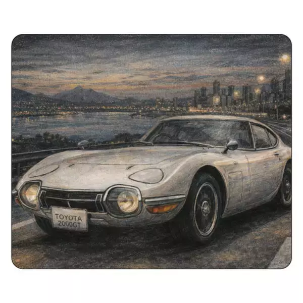 「「TOYOTA 2000GT」がBluetoothマウスに!? 流麗なボディラインや細部の造形まで実車に再現」の画像