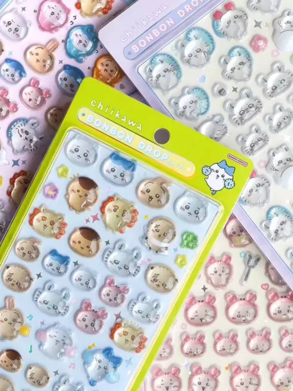 「ボンボンドロップシール」が公式抽選販売！対象は「ちいかわ第2弾」全2セット、5,000名分を用意