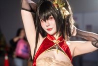 【コスプレ】チャイナドレスのスリットから覗くガーターベルト＆ストッキング！『アズレン』大鳳のチャイナドレス姿が妖艶だった【写真8枚】