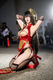 「【コスプレ】チャイナドレスのスリットから覗くガーターベルト＆ストッキング！『アズレン』大鳳のチャイナドレス姿が妖艶だった【写真8枚】」の画像2