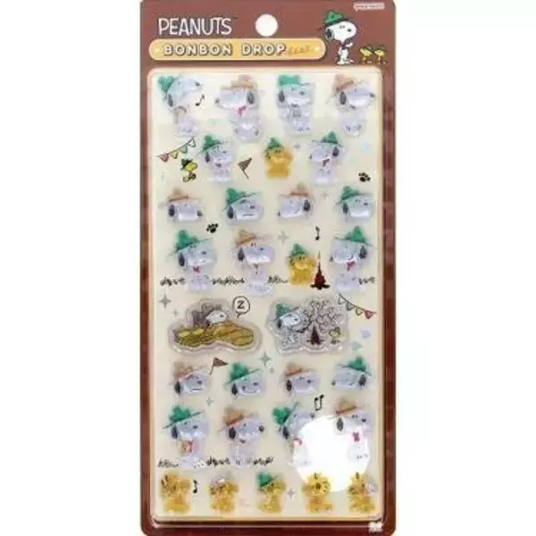 「「ボンボンドロップシール」がロフトネットストアで抽選販売！ちいかわ、スヌーピーなど全10種を4月8日10時より受付開始」の画像