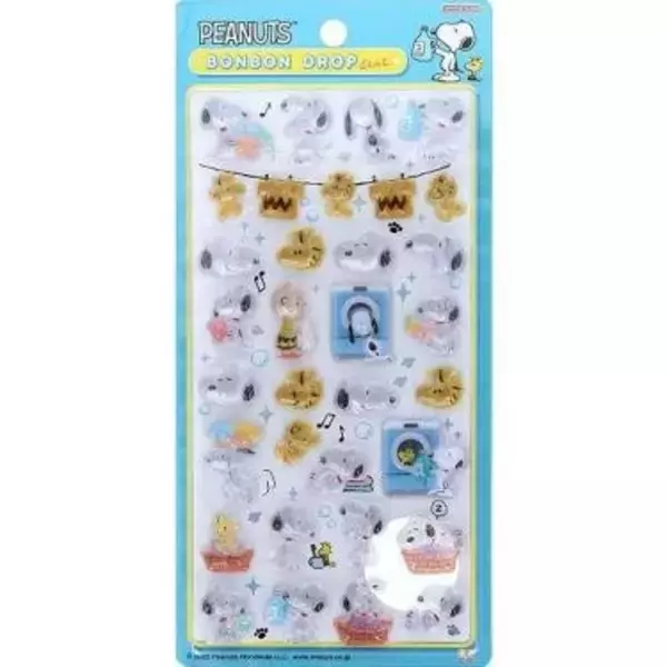 「「ボンボンドロップシール」がロフトネットストアで抽選販売！ちいかわ、スヌーピーなど全10種を4月8日10時より受付開始」の画像