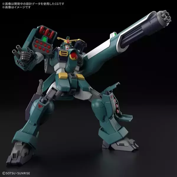 「新作ガンプラ「HG ガンダムレオパルド」詳細公開！インナーアームガトリングは変形や、左腕との合体・収納ギミックを再現」の画像