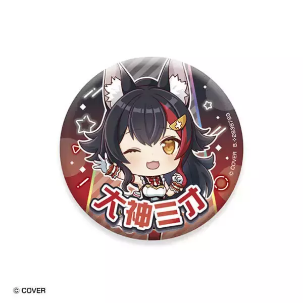 「ホロライブ・ときのそらから卒業した天音かなたまで計31種！オリジン衣装の缶バッジがガシャポンに登場、エキスポで先行販売実施」の画像