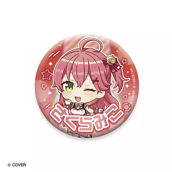 「ホロライブ・ときのそらから卒業した天音かなたまで計31種！オリジン衣装の缶バッジがガシャポンに登場、エキスポで先行販売実施」の画像