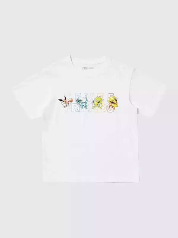 「ユニクロから『ポケモン』30周年UTコレクション登場！初代ピカチュウ、御三家、イーブイらの水彩アートをお洒落にデザイン」の画像