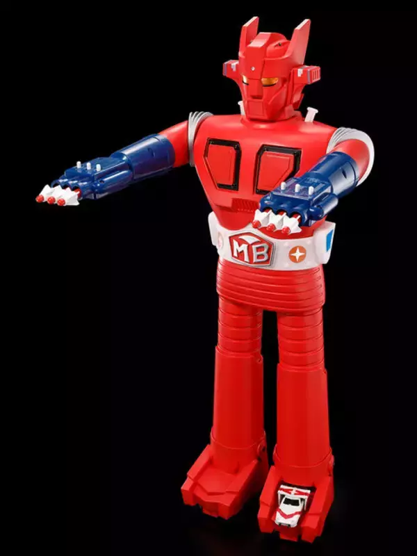 「1970年代の特撮テレビから「 スーパーロボット マッハバロン」が商品化！多数ギミック搭載、操縦席となる「マッハトリガー」は飛行形態への変形も」の画像