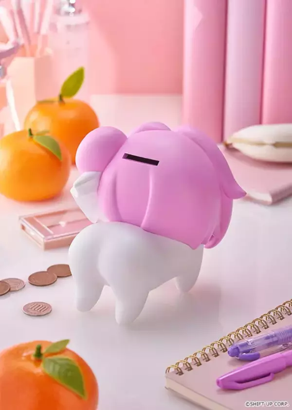 「『勝利の女神：NIKKE』の謎生物「DORO」が貯金箱になった！両手に乗るほどの大きめサイズ」の画像