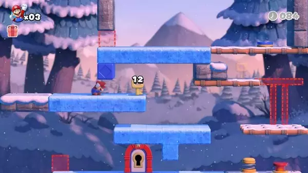 「『マリオvs.ドンキーコング』リメイク版での新要素公開！新ワールド追加で総ステージ数は130以上に」の画像