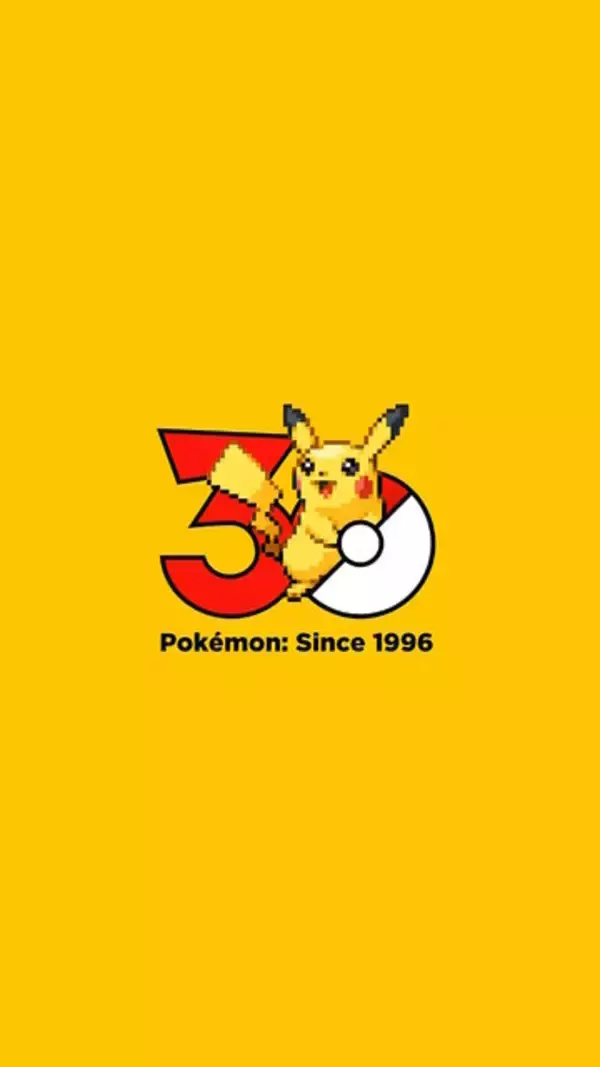 「ポケモン30周年、はじまる！歴代ピカチュウが飾る“記念ロゴ”公開など、公式が「最高の1年になる予感」と節目をお祝い」の画像