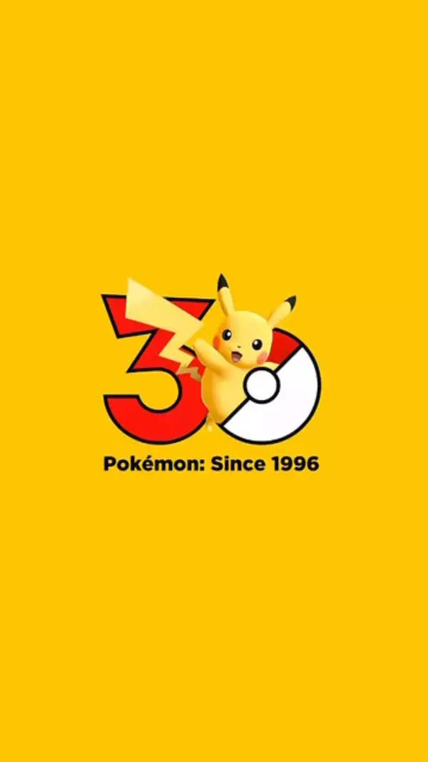 「ポケモン30周年、はじまる！歴代ピカチュウが飾る“記念ロゴ”公開など、公式が「最高の1年になる予感」と節目をお祝い」の画像