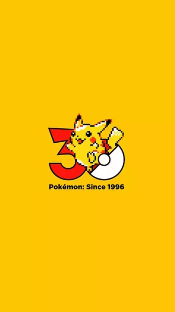 「ポケモン30周年、はじまる！歴代ピカチュウが飾る“記念ロゴ”公開など、公式が「最高の1年になる予感」と節目をお祝い」の画像
