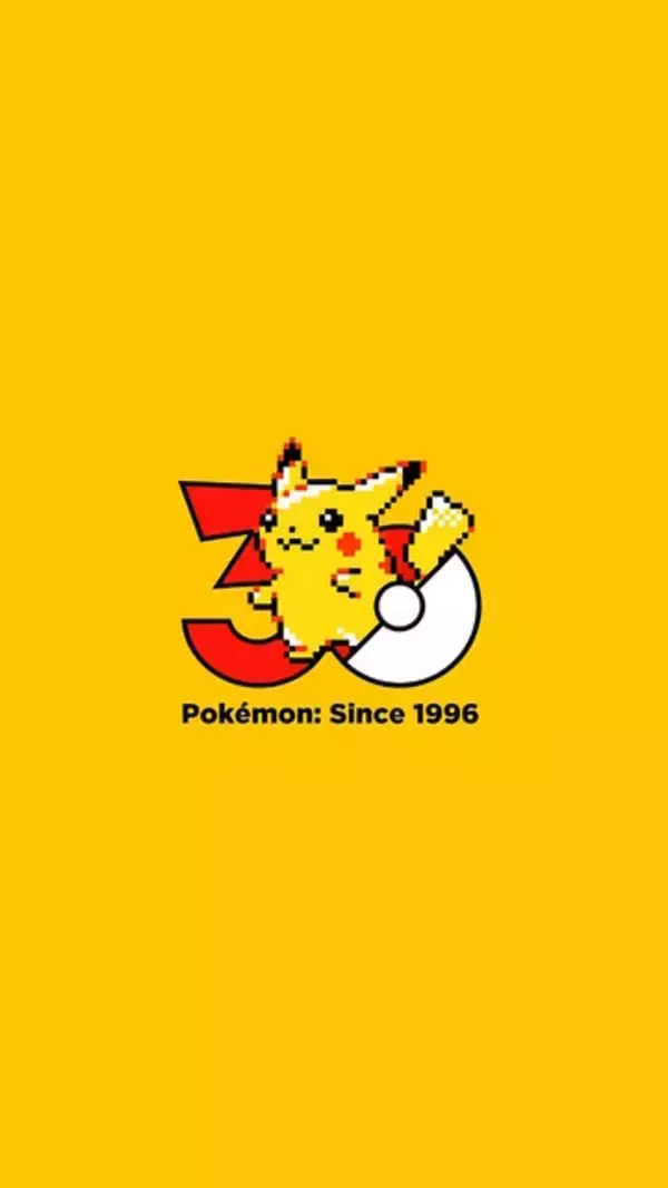 「ポケモン30周年、はじまる！歴代ピカチュウが飾る“記念ロゴ”公開など、公式が「最高の1年になる予感」と節目をお祝い」の画像