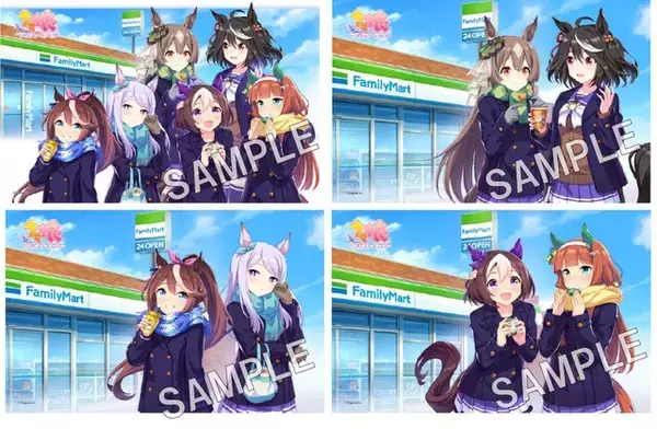 「ファミマ×『ウマ娘』コラボ、実物レポート！ 無人島編の「丸太」がロールケーキに、クリアファイルも可愛い」の画像