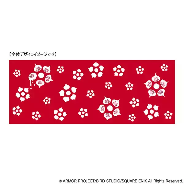 「『ドラクエ』和風な「スライム湯のみ」が可愛い！青海波と花小紋、2つの柄を風流にデザイン」の画像