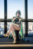 「【コスプレ】スラリとした美脚と大きな瞳に吸い込まれそう！中国人気レイヤーの『原神』ネフェルの可愛さを目に焼き付けよ【写真8枚】」の画像3