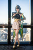 「【コスプレ】スラリとした美脚と大きな瞳に吸い込まれそう！中国人気レイヤーの『原神』ネフェルの可愛さを目に焼き付けよ【写真8枚】」の画像6