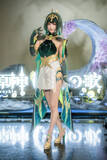 「【コスプレ】スラリとした美脚と大きな瞳に吸い込まれそう！中国人気レイヤーの『原神』ネフェルの可愛さを目に焼き付けよ【写真8枚】」の画像8
