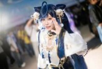 【コスプレ】爽やかなブルーのミニ丈チャイナドレス姿が可愛すぎ！台湾美女の「初音ミク」は華やかな笑顔で魅せる【写真7枚】