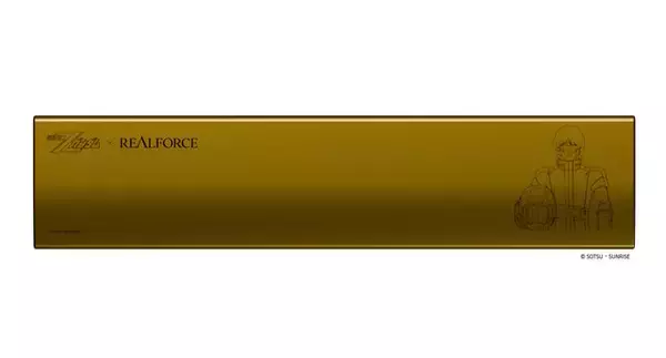 「【予約締切間近】νガンダム、サザビーらの「コラボゲーミングキーボード」がクール！“百式Ver”はもちろん金色」の画像