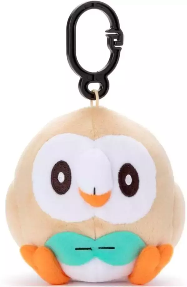 「モクロー、パモのお腹をぷにぷに…！『ポケモン』5種類のボイスでおしゃべりするぬいぐるみが新登場」の画像