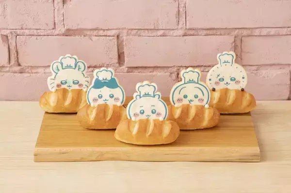 「常設店舗「ちいかわベーカリー」がオープン！食べるのがもったないほど可愛いメニュー、”朗ラーメン”までパンで再現！」の画像