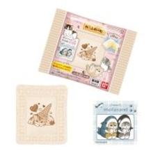 スイーツモチーフの可愛い猫がプリント！「mofusand」がフレームに見立てた“もちもち”ワッフル化