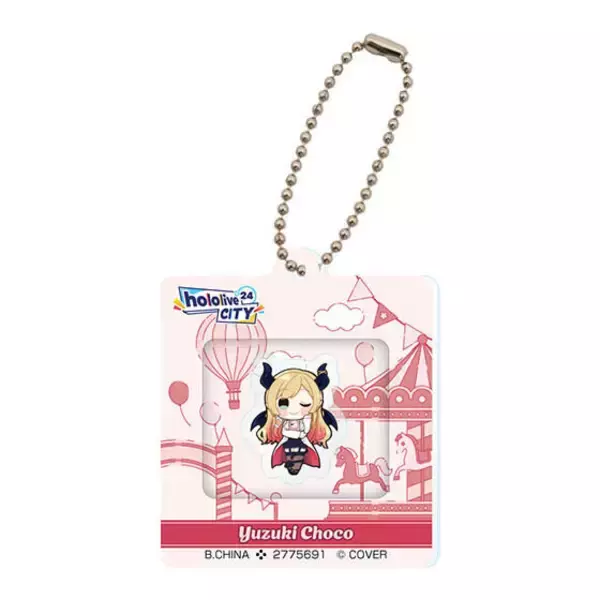 「ホロライブ・紫咲シオン、大空スバルら全14種！シャカシャカ動く「hololive CITY’24」アクリルウィンドウチャーム第4弾」の画像