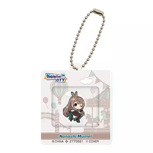 「ホロライブ・紫咲シオン、大空スバルら全14種！シャカシャカ動く「hololive CITY’24」アクリルウィンドウチャーム第4弾」の画像