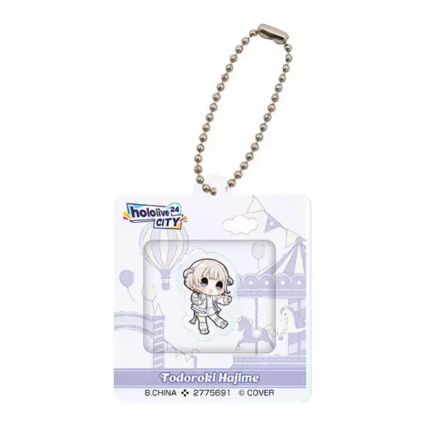 「ホロライブ・紫咲シオン、大空スバルら全14種！シャカシャカ動く「hololive CITY’24」アクリルウィンドウチャーム第4弾」の画像