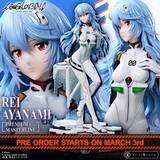 「プラグスーツの"質感"が素晴らしい！「シンエヴァ」ロングヘア綾波レイが約12万円の高級スタチューにーアスカとセットで飾れる特典も」の画像6