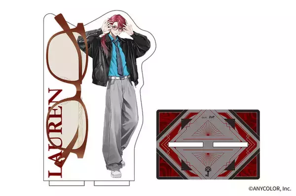 「にじさんじ・葛葉、ローレンが「Zoff」とコラボ！メガネやサングラスが予約受付開始」の画像