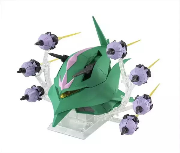 「ガンダムと激闘を繰り広げた「ララァ専用モビルアーマー（エルメス）」が立体化！ビットは7個付属、背面ハッチに収納できるオリジナルギミック搭載」の画像