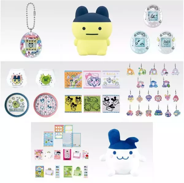 「“平成初期全開”の「たまごっち」一番くじが再販決定！懐かしさ感じるグッズが盛り沢山、ラストワン賞「みみっちぬいぐるみ」は片耳が動くギミック付き」の画像