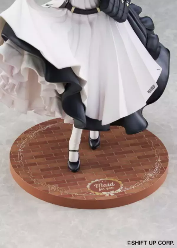 「『勝利の女神：NIKKE』より「エード」フィギュアが抜群の存在感！正統派メイド服に、知的で穏やかな雰囲気が素敵」の画像