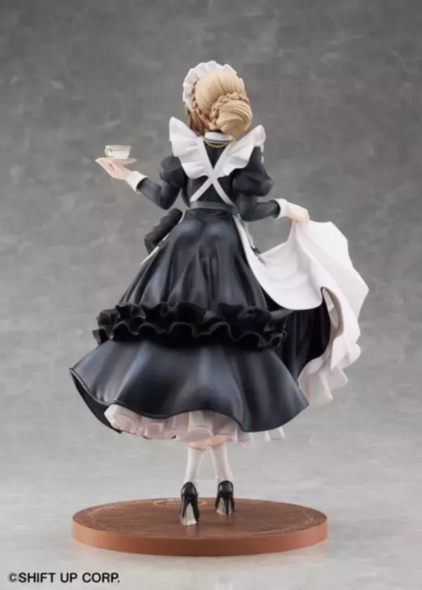 「『勝利の女神：NIKKE』より「エード」フィギュアが抜群の存在感！正統派メイド服に、知的で穏やかな雰囲気が素敵」の画像