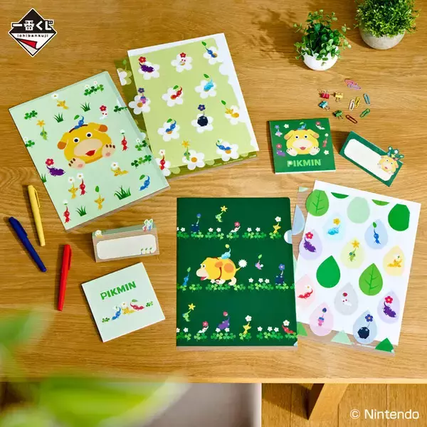 「『ピクミン』新作一番くじの全ラインナップ公開！A賞は頼れる新米救助犬「オッチン」のフェイスクッション」の画像