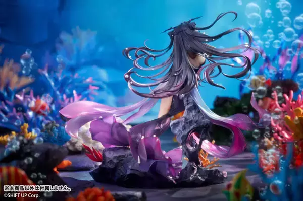 「美しいドレスから魅せるムチムチ太もも！『勝利の女神：NIKKE』より「リトルマーメイド Abyss Flower」フィギュアが予約受付中」の画像
