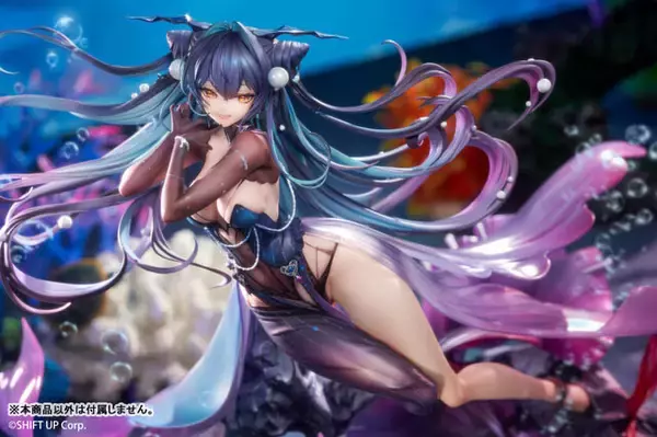 「美しいドレスから魅せるムチムチ太もも！『勝利の女神：NIKKE』より「リトルマーメイド Abyss Flower」フィギュアが予約受付中」の画像