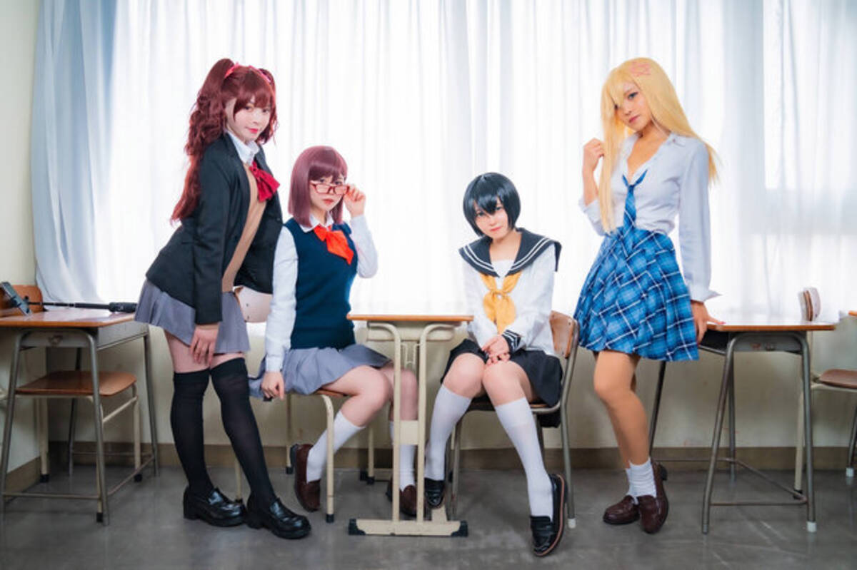 ゲームアプリ『2.5次元の誘惑』リリース記念！美女コスプレイヤーたち 